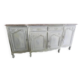 Magnificent mahogany enfilade in Regency style.