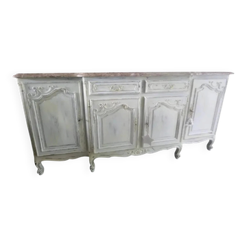 Magnificent mahogany enfilade in Regency style.