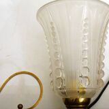 Art Deco swan table lamp