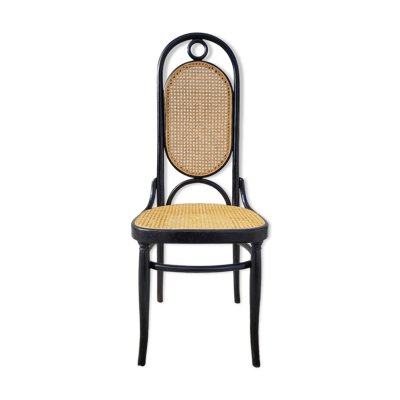 Chaise de bistrot Thonet cannage et bois courbé- 1900s