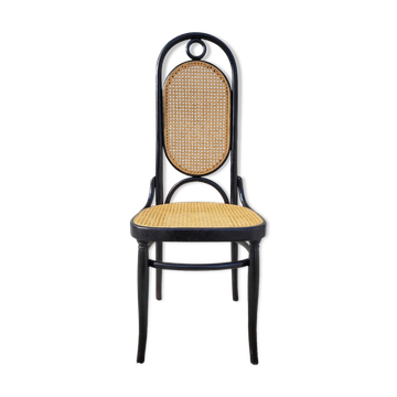 Thonet bistro chair n°17 canework and bentwood - 1900s