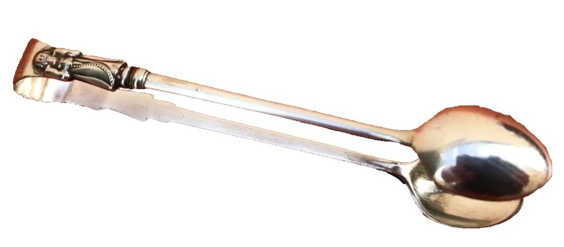 1900s Sugar tongs Religious decoration Apostle