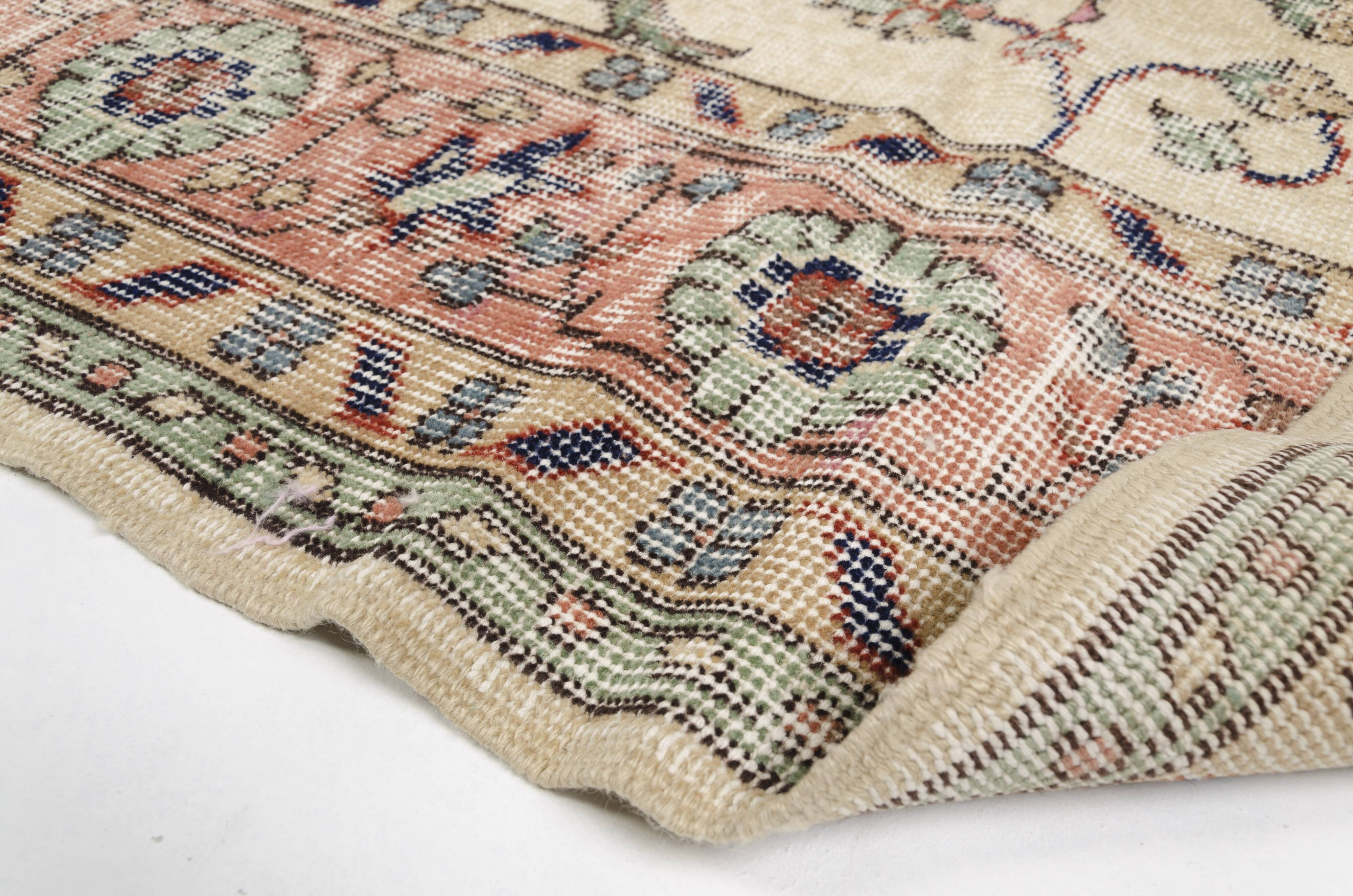 Tapis vintage kurde anatolien skuv1018