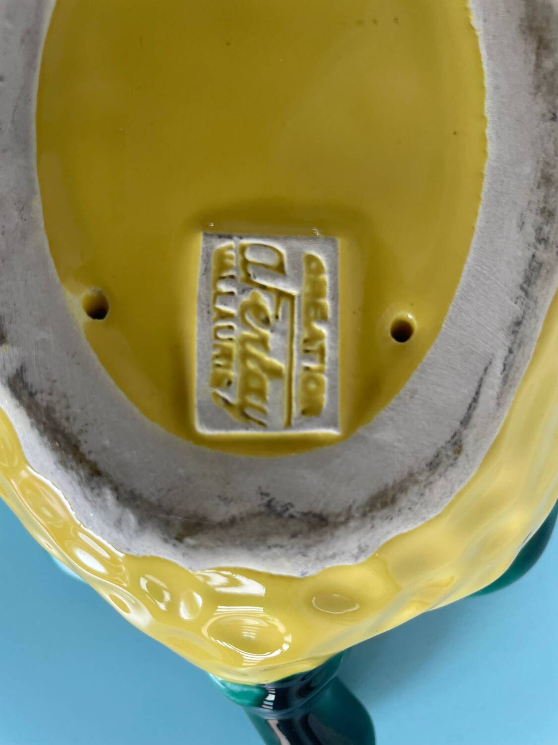 Ceramic pocket emptier by Albert Ferlay