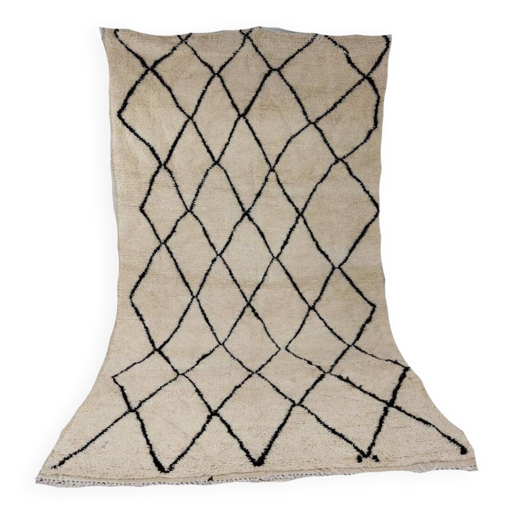 Handmade moroccan berber rug 315 x 187 cm