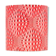 Red Vasarely lampshade