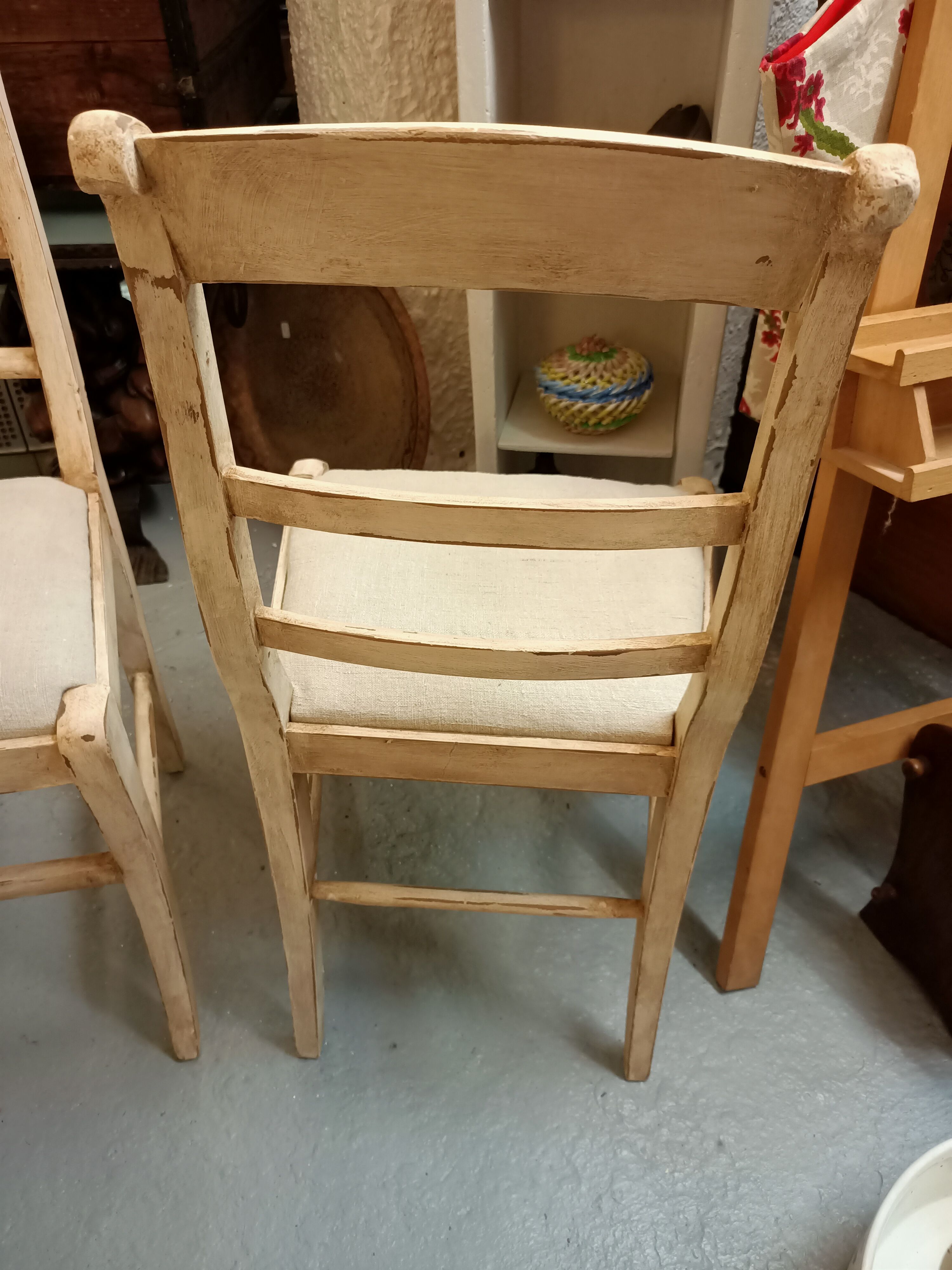 2 renovated chairs