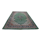 Vintage Turkish Oushak rug 210x342 cm
