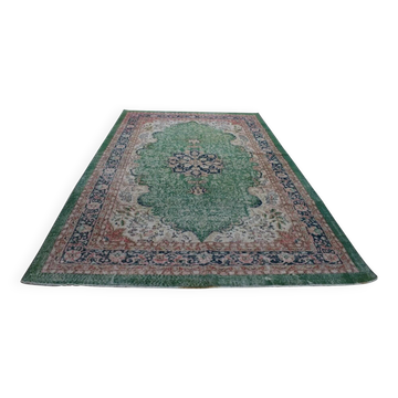 Tapis Oushak turc vintage