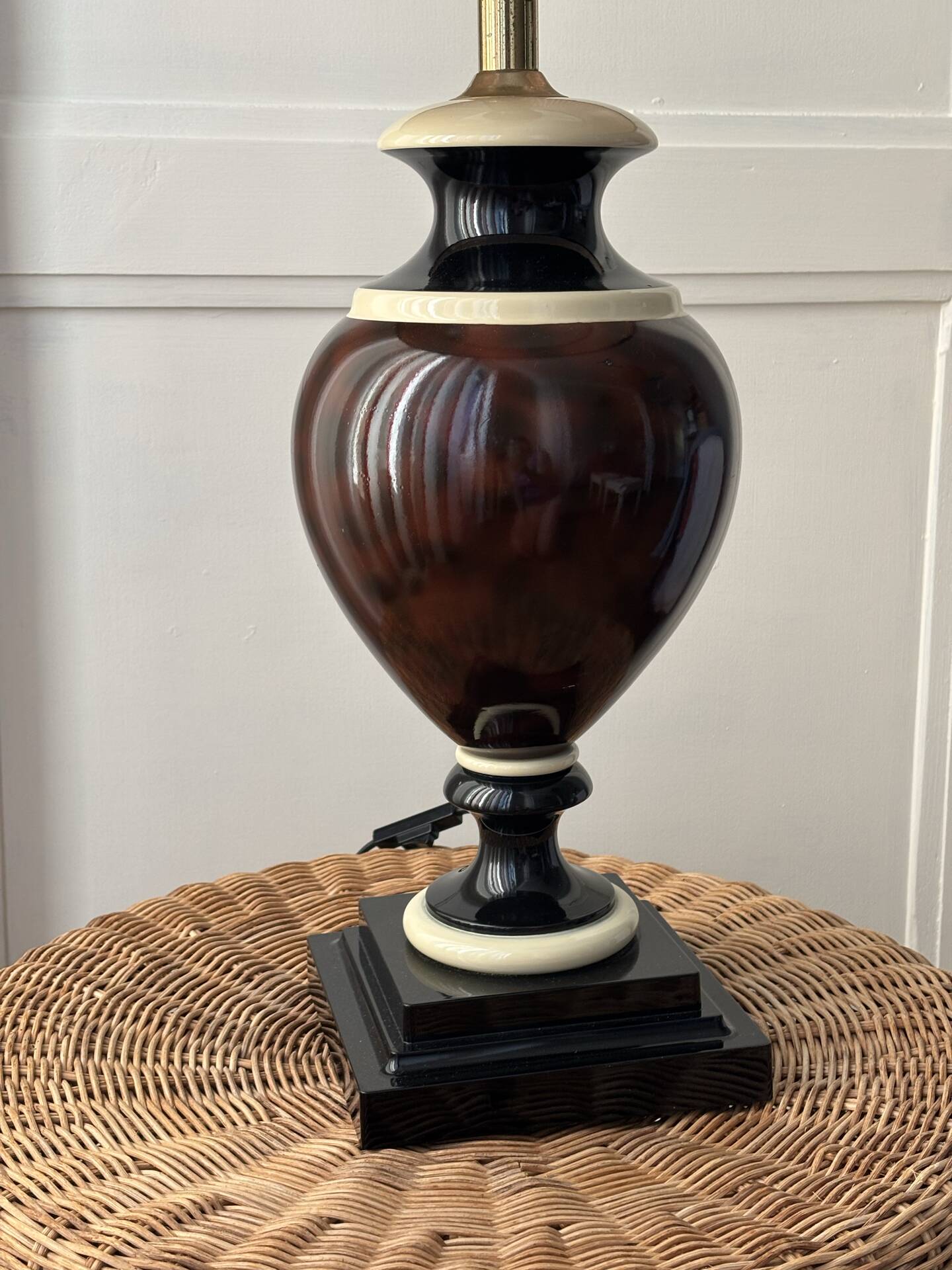 Vintage ceramic lamp base