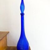 Blue decanter