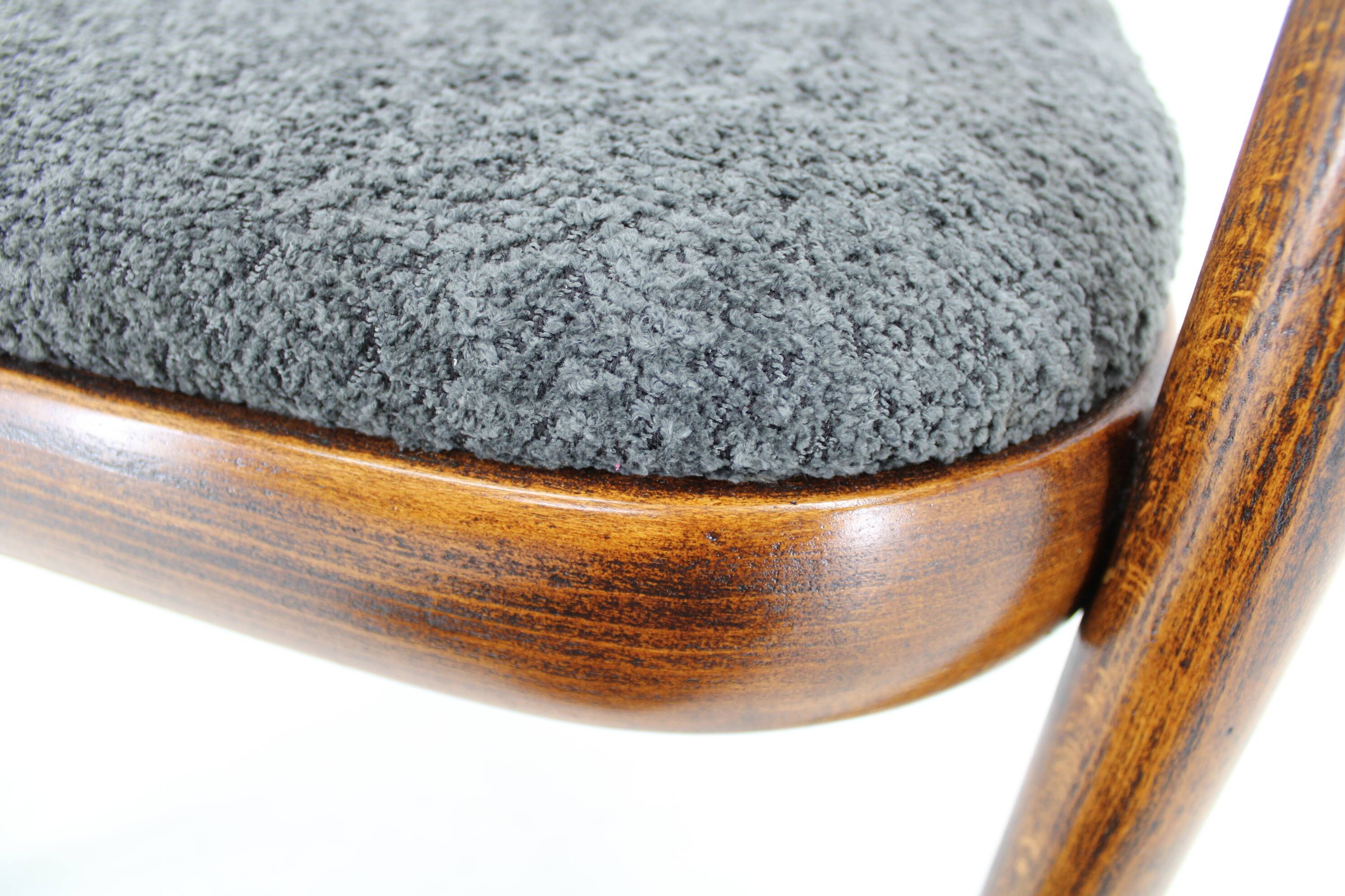 1970s Antonin Suman Set of Four Dining Chair by TON