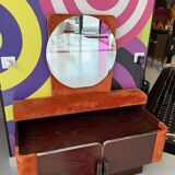Orange dressing table
