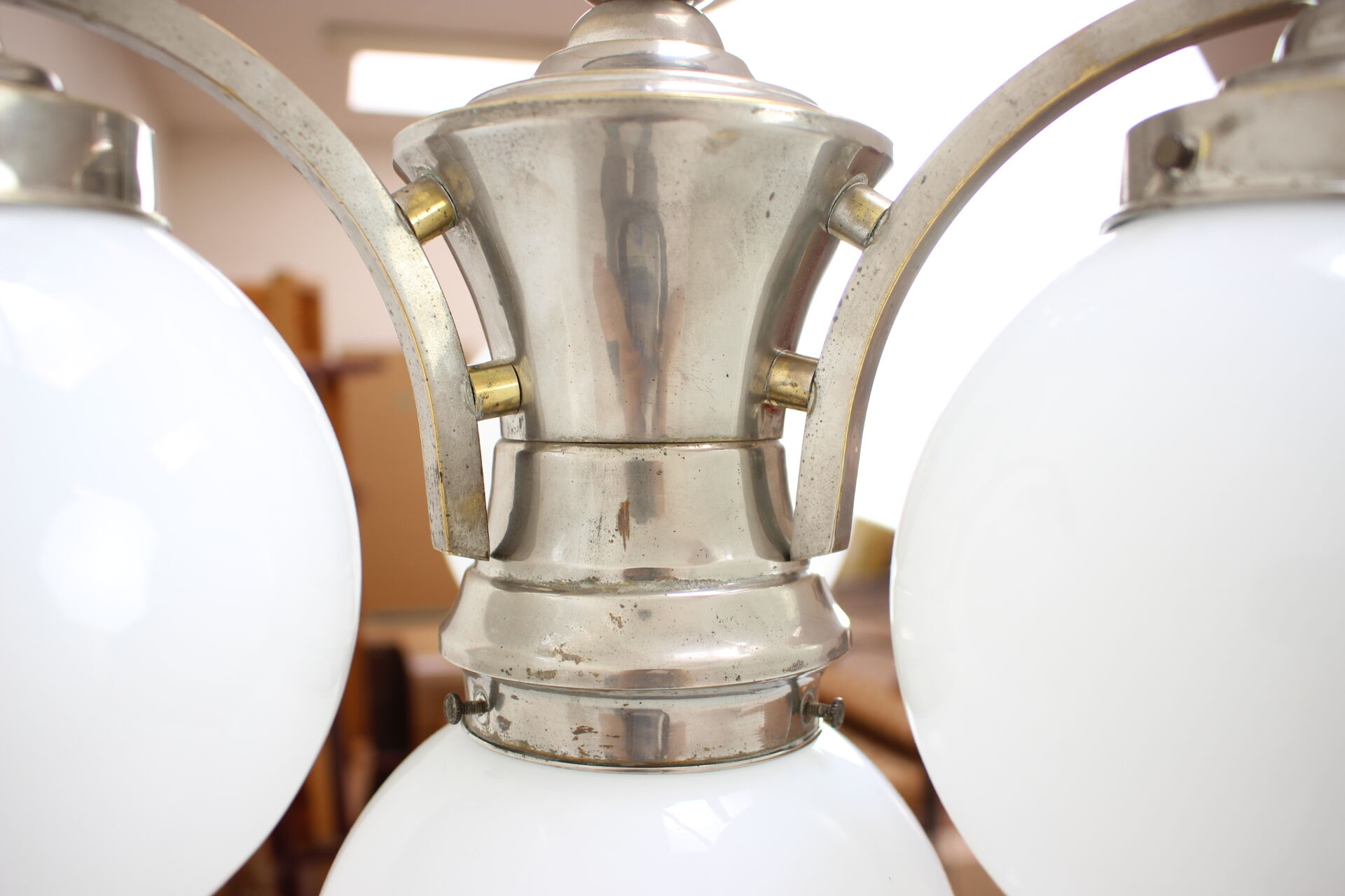 Art Deco chandelier, 1930's.