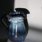 Blue pitcher