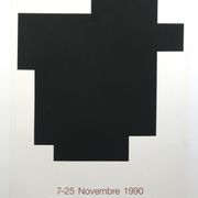 Screen print poster by Aurelie Nemours, Salon des Réalités nouvelles, 1990