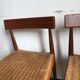 Set 2 Scandinavian chairs Mogens Kold