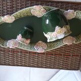 Dish and 2 pots