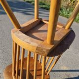 Set of 3 Baumann bistro chairs, Menuet model