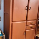 Mado orange kitchen buffet, 60s