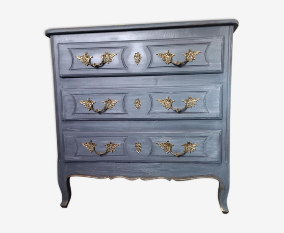 Commode patinée style Louis XV