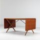 Hans Wegner model AT-309 dining table in teak Andreas Tuck Denmark 1952