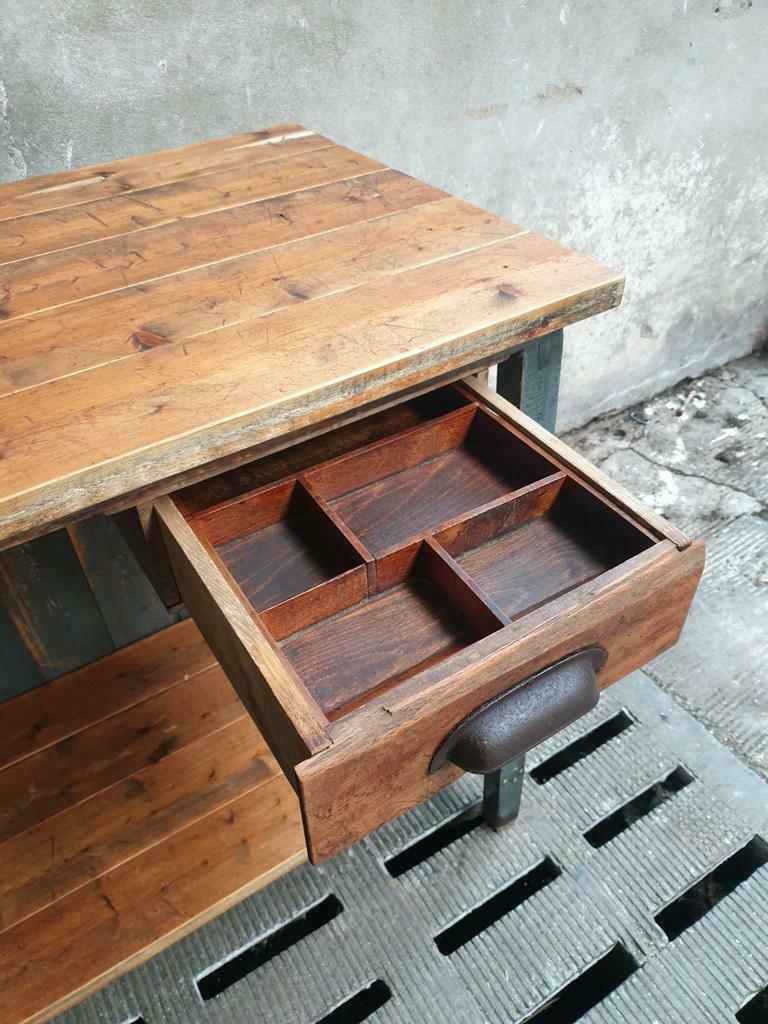 Antique shop counter