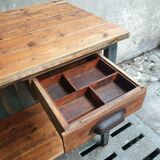 Antique shop counter