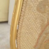 Louis xv style fireplace screen fire screen in gilded wood 19th century tapestry