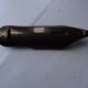 Empty feather holder bronze office pocket representing a pen feather