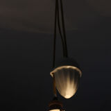 Old lamp with porcelain pulley