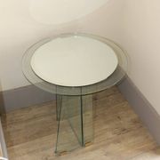 Glass gueridon, 1970