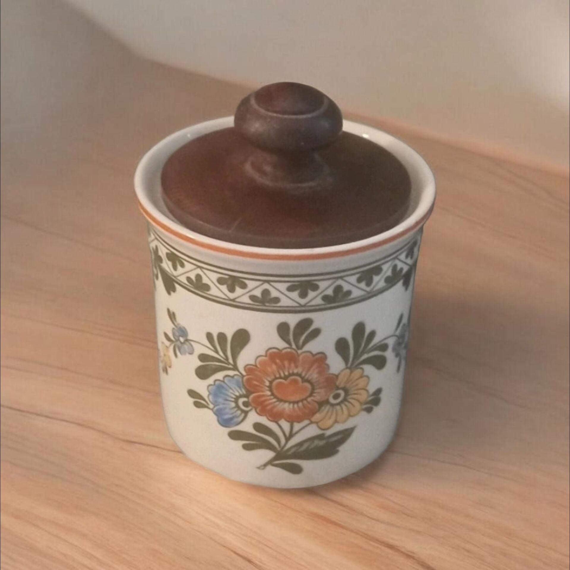 Pot à épices vintage Villeroy & Boch  Alt Amsterdam avec couvercle