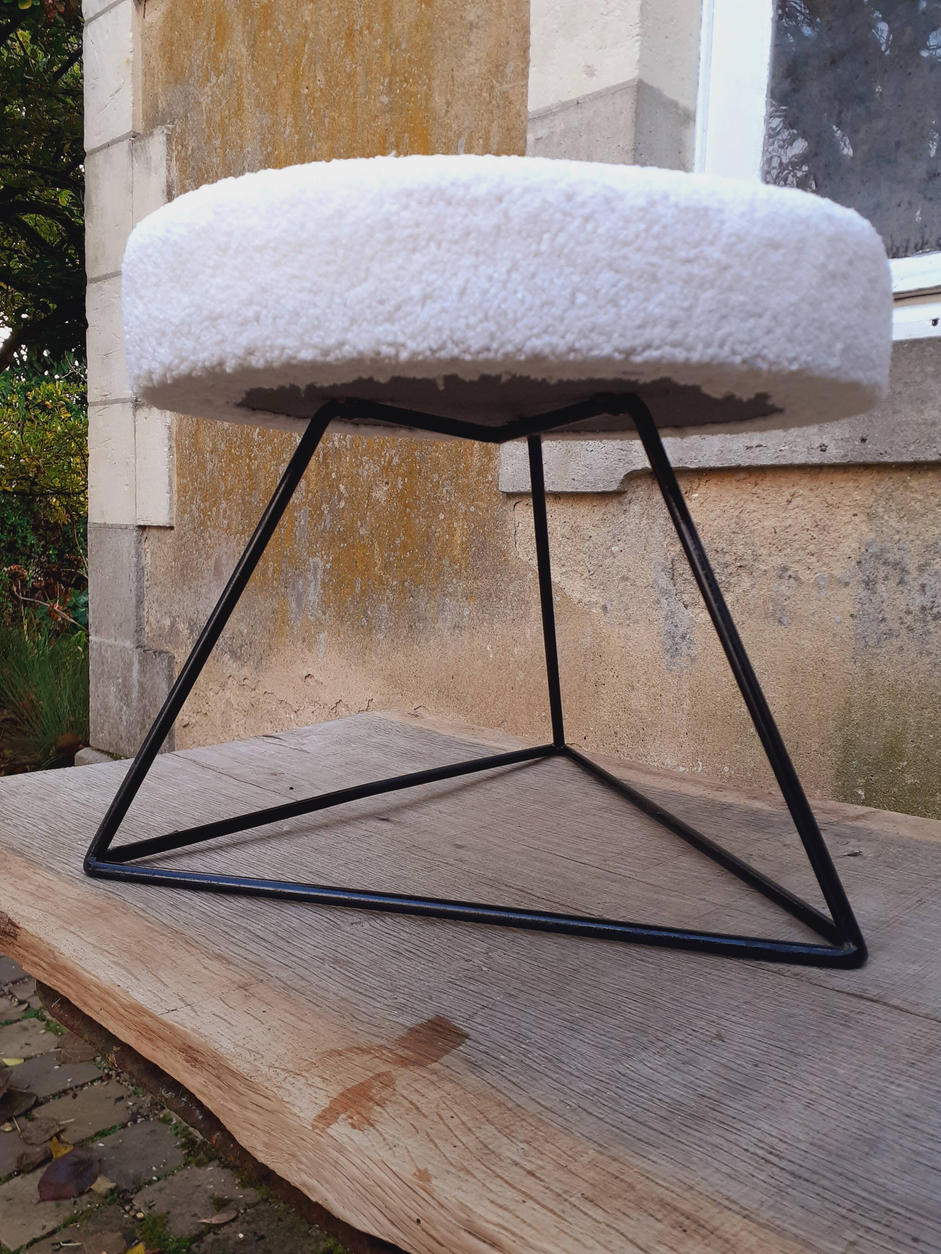 Tabouret vintage année 50
