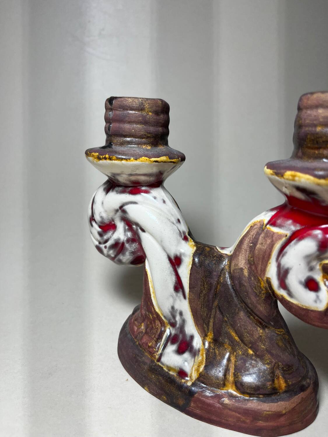 Ceramic candlestick