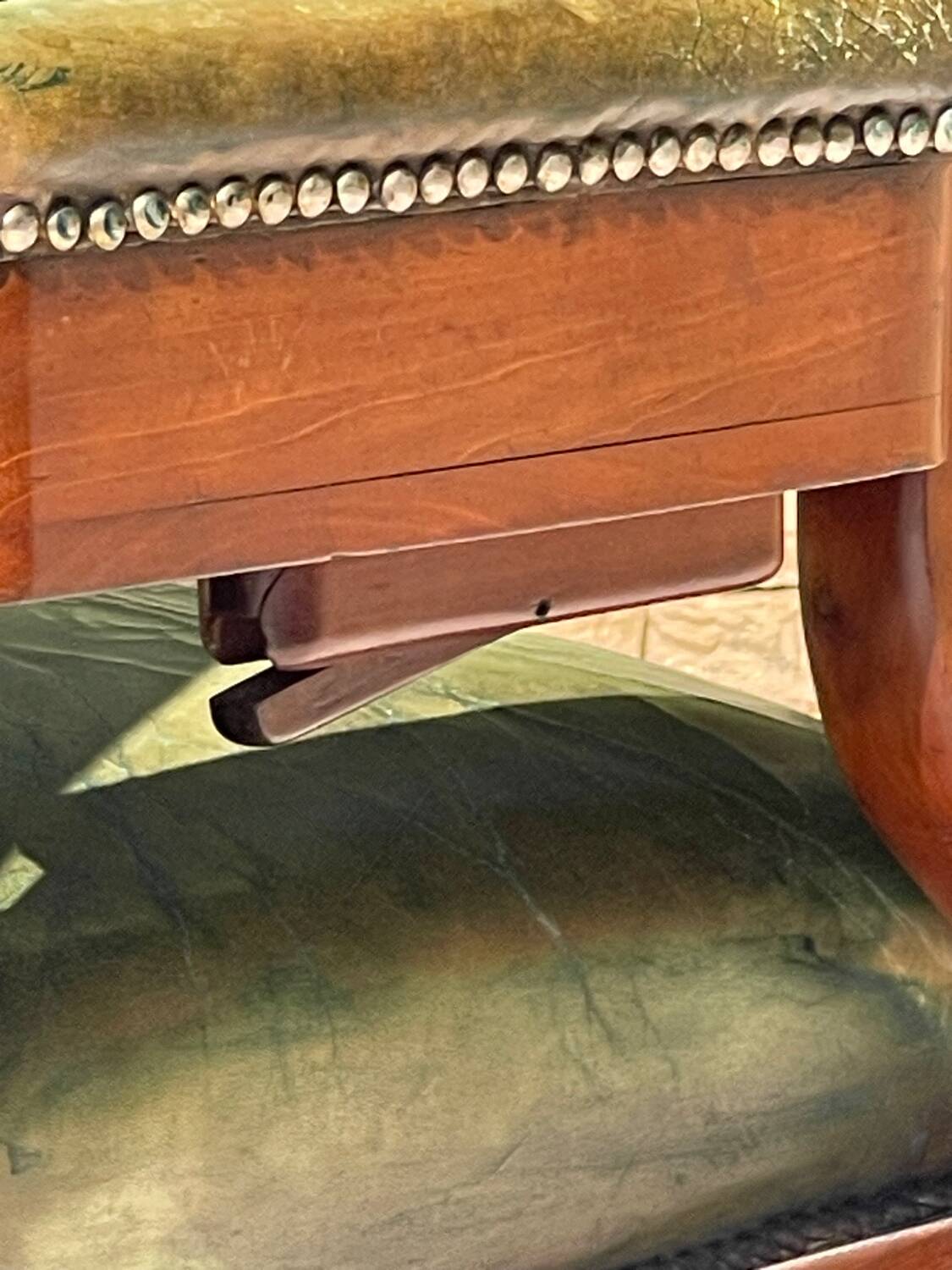 Chesterfield Mahogany Armchair