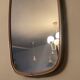 Free-form rearview mirror from the 60s-70s