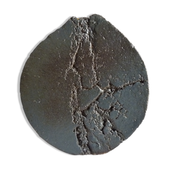 Vase en céramique noire