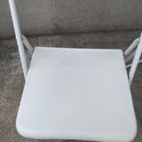 Paire de chaises pliables n1 série "pop", höganäsmöbler sweden, 1970