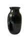 Large ovoid vase circa 1950 in tenmoku glazed ceramic