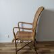 Fauteuil adulte en rotin vintage