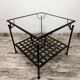 Wrought-iron coffee table
