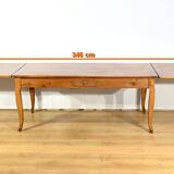 Table régionale en merisier, style Louis XV, milieu XIXème