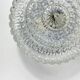 Wall light ceiling lamp glass minimalist 1970 1980 seventies eighties