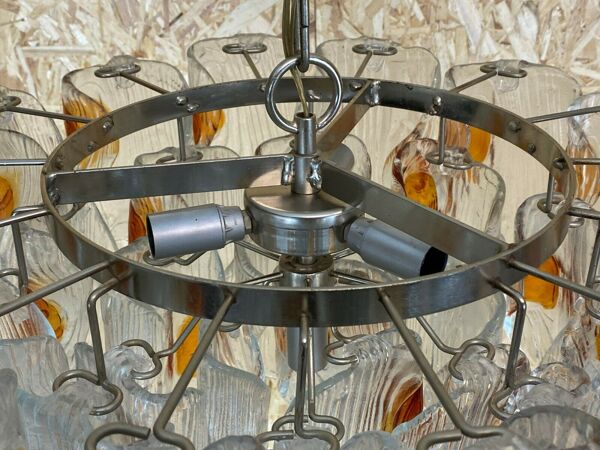 Lustre espace en verre age 60s