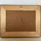 Landscape painting oil on hardboard signed Louwagie