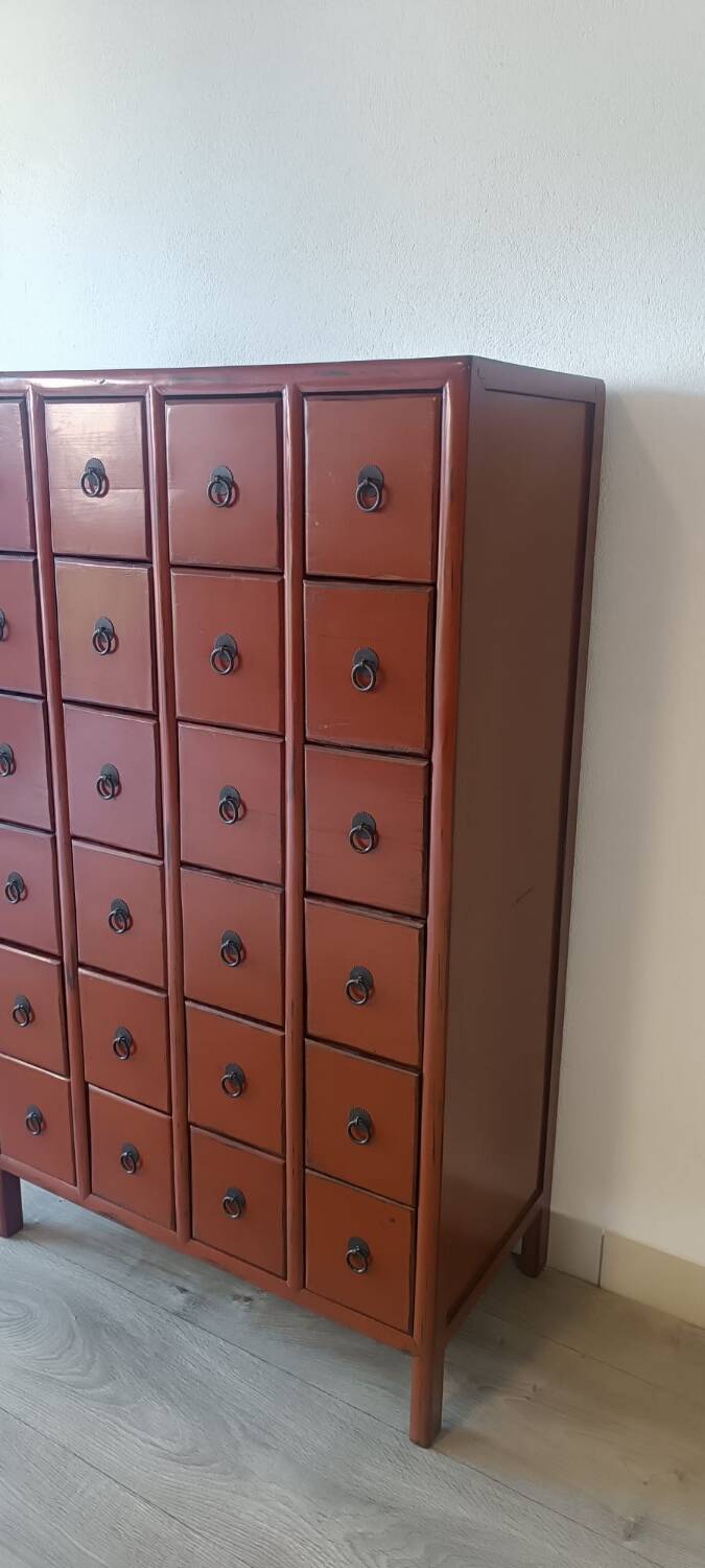 Craft furniture / chest of drawers with 24 drawers