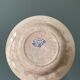 Set of 5 hollow plates 1900 U & C Sarreguemines model Planter
