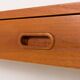 Scandinavian mid century teak wall unit with a console, 1960s