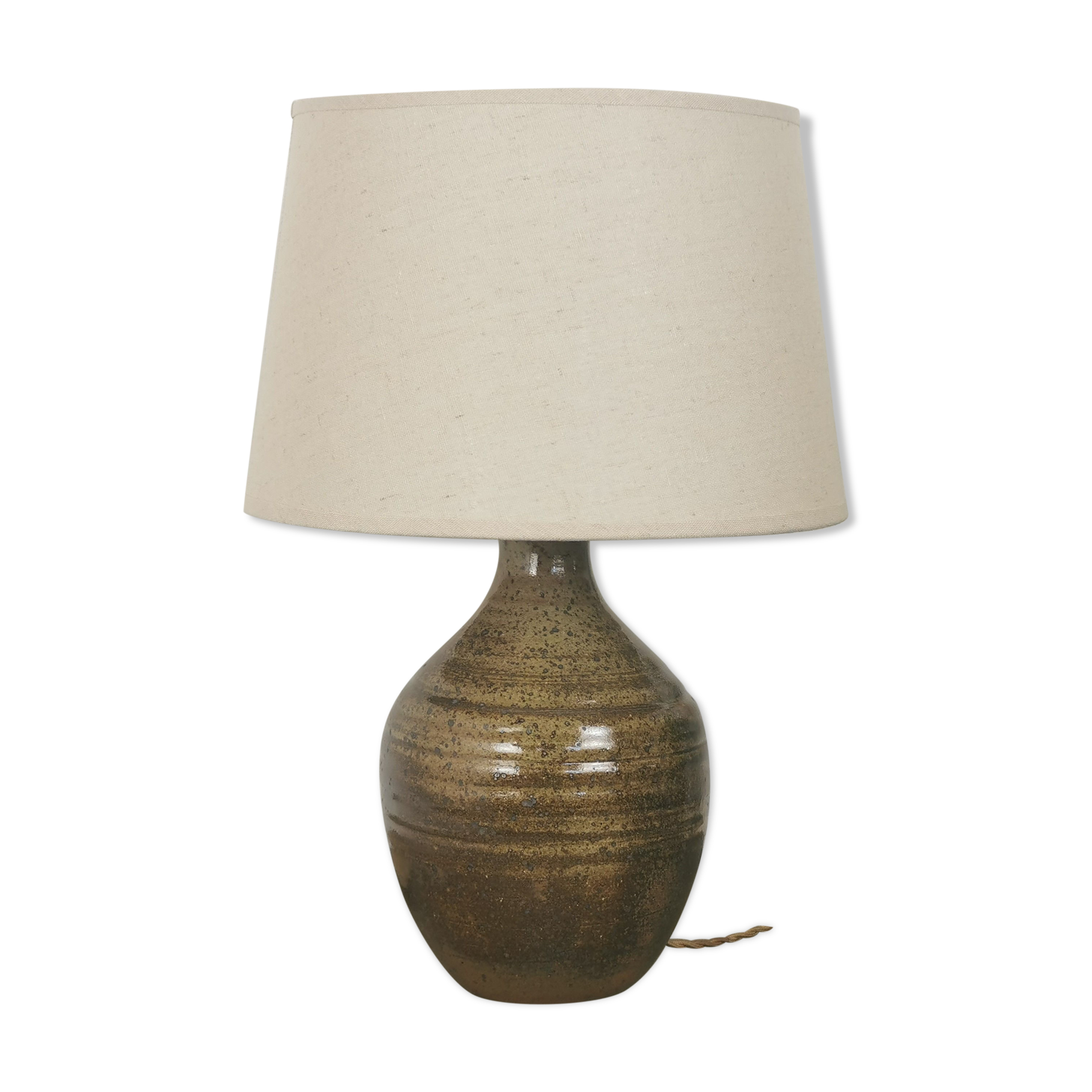 Lampe en grès